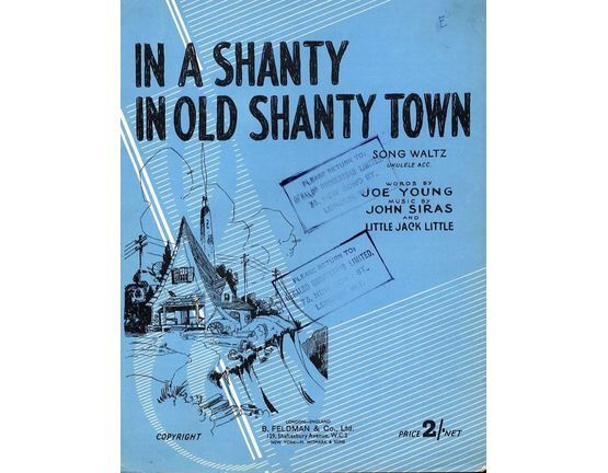 5047 | In A Shanty in Old Shanty Town - Song Waltz