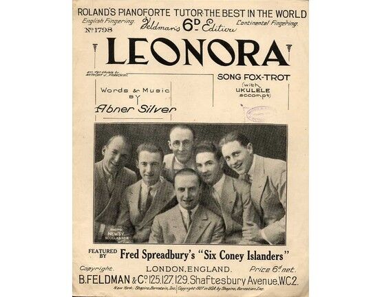 5047 | Leonora - Song featuring Fred Spreadbury's "Six Coney Islanders"