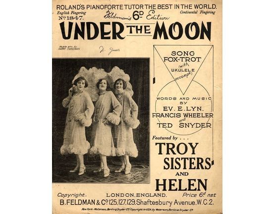5047 | Under the Moon -  featuring  The Troy Sisters and Helen