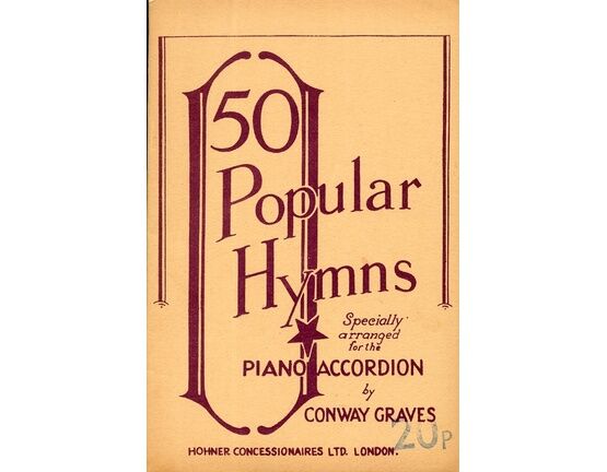 5049 | 50 Popular Hymns - Specially Arranged for the Piano Accordion