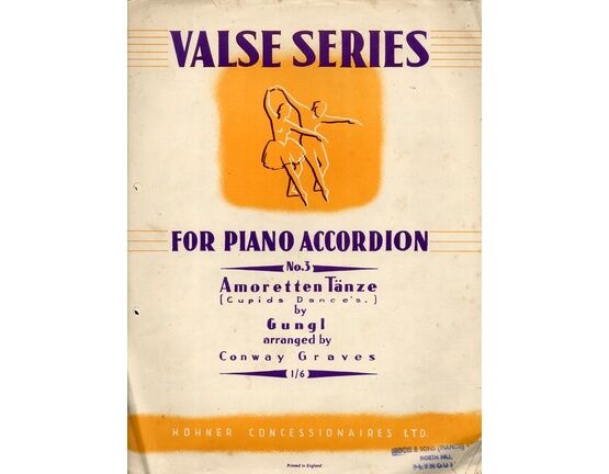 5049 | Amoretten Tanze (Cupids Dances), Valse series for piano accordion No. 3