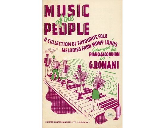 5049 | Music of the People - A Collection of Favourite Folk Melodies from Many Lands - For Piano Accordion
