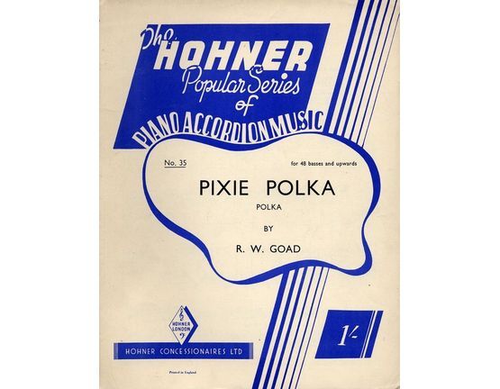 5049 | Pixie Polka - The Hohner Popular Series of Piano Accordion Music, No. 35