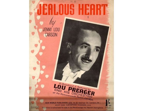 5081 | Jealous Heart - featuring Lou Preager
