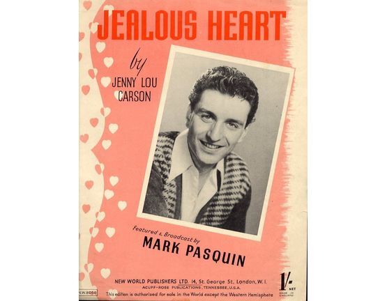 5081 | Jealous Heart - featuring Mark Pasquin