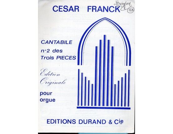 5083 | Cantabile -  No. 2 from 3 Pieces for Organ - Edition Originale