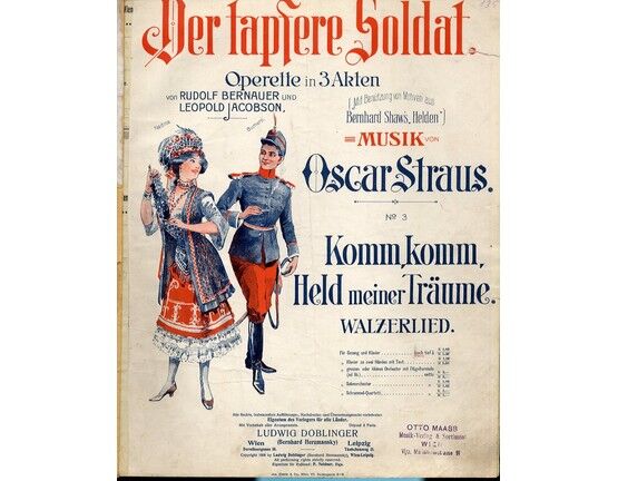 5085 | Komm,' Komm,' Held Meiner Traume - Walzerlied aus der Operette "Der Tapfere Soldat"