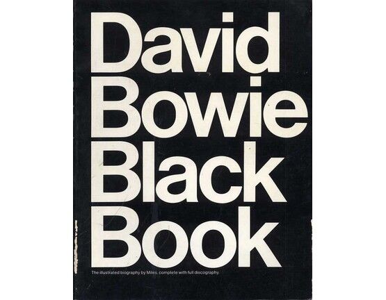 509 | David Bowie - Black Book - The Illustrated Biography, with Full Discography