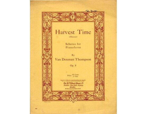 5136 | Harvest Time (Moissons) - Scherzo for Pianoforte - Op. 8