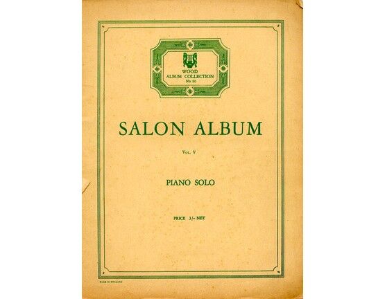 5136 | Salon Album Volume V -  Piano solo -  Wood Album Collection, some 64 pages