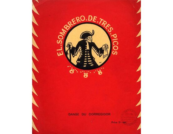 5150 | El Sombrero De Tres Picos (The Three Cornered Hat) - Danse Du Corregidor - Piano Solo