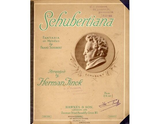 5159 | Schubertiana - Fantasia on Melodies by Franz Schubert For Piano