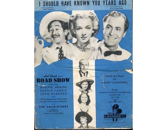 5169 | I Should Have Known you Years Ago - From "Road Show" - A dolphe Menjou, Carole Landis and John Hubbard