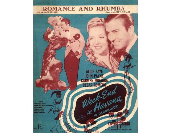 5169 | Romance and Rhumba - Song from 'Week-End in Havana'