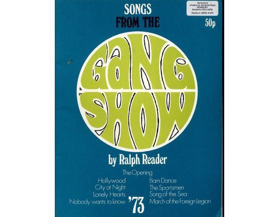 5171 | Songs From the London Gang Show 73 - for Piano and Voice