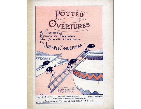5173 | Potted Overtures - A Humorous Medley of Passages From Favourite Overtures, for piano