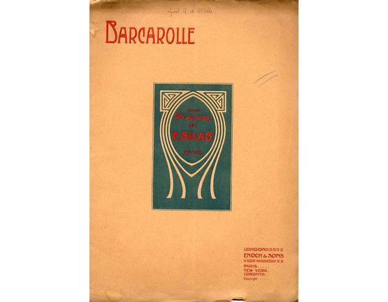 5181 | Barcarolle from Deux Morceaux pour Piano