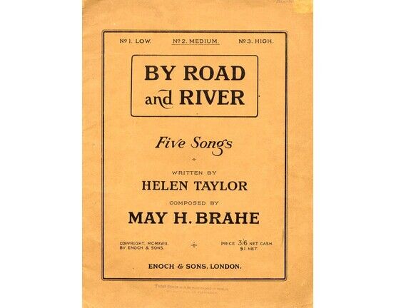 5181 | By Road and River - 5 Songs for Medium Voice