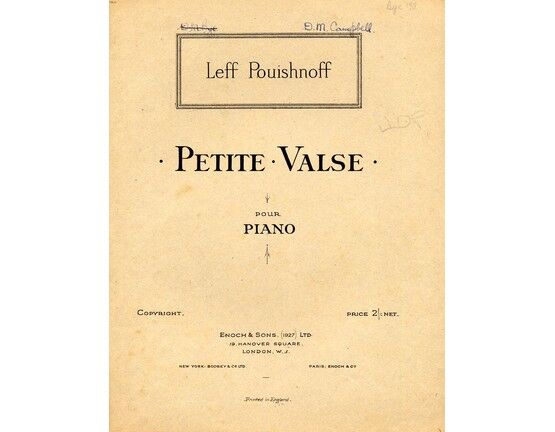 5181 | Petite Valse - Piano Solo