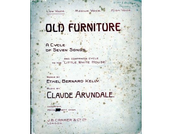 5183 | Old Furniture - The companion cycle to the "Little White house" - In Low Voice