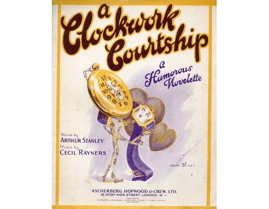 5186 | A Clockwork Courtship - A Humorous Novelette - For Voice and Piano