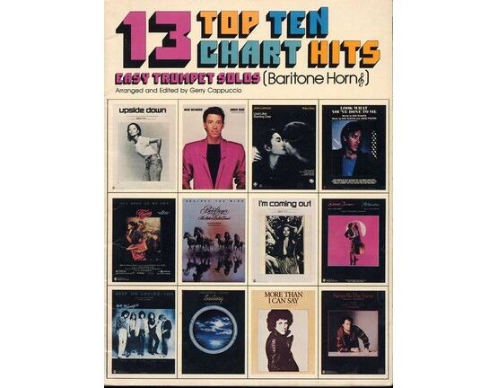 52 | 13 Top Ten Chart Hits - Easy Trumpet Solos (Baritone Horn)