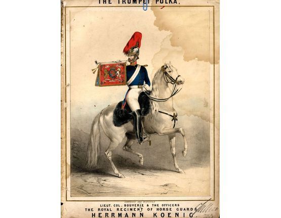 5221 | The Trumpet Polka - Composed and Dedicated to Lieut. Col. Bouverie & The Officers of The Royal Regiment of Horse Guards - Plate No. 1039