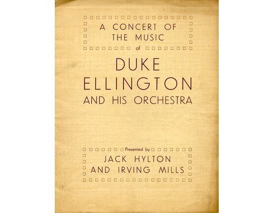 5262 | A Concert of The Music of Duke Ellington and His Orchestra