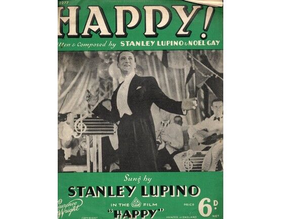 5262 | Happy - Featuring Stanley Lupino in "Happy"
