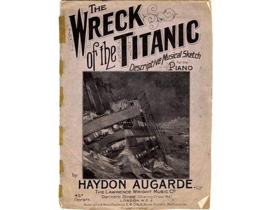 5262 | The Wreck of the Titanic - Descriptive Musical Sketch for the Piano