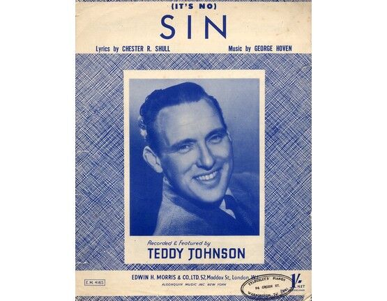 5263 | (It's no) Sin - Featuring Teddy Johnson
