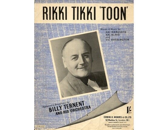 5263 | Rikki Tikki Toon - Featuring Billy Ternemt