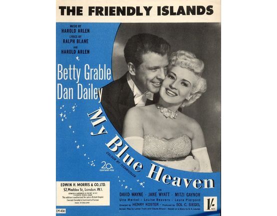 5263 | The Friendly Islands - Song from 'My Blue Heaven'