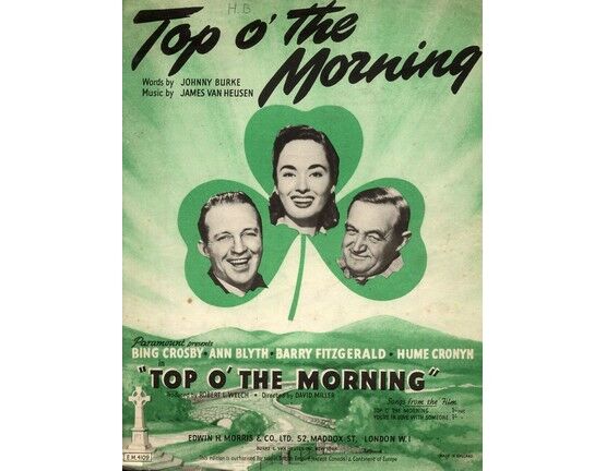 5263 | Top O The Morning - Bing Crosby, Ann Blyth and Hume Cronyn in "Top O' the Morning"