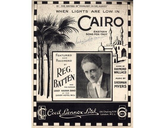 5271 | When Lights are Low in Cairo - Featuring Reg Batten