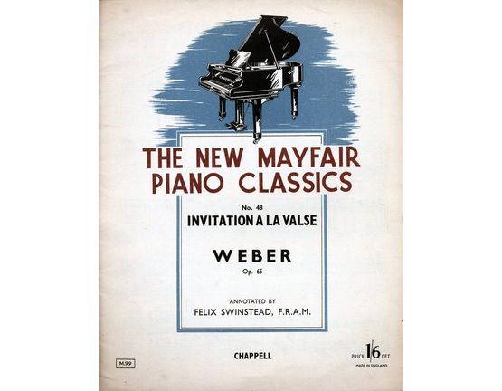 5284 | Invitation a la Valse - Op. 65 - The New Mayfair Piano Classics No. 48
