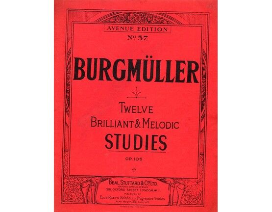 5293 | Burgmuller - Twelve Brilliant and Melodic Studies