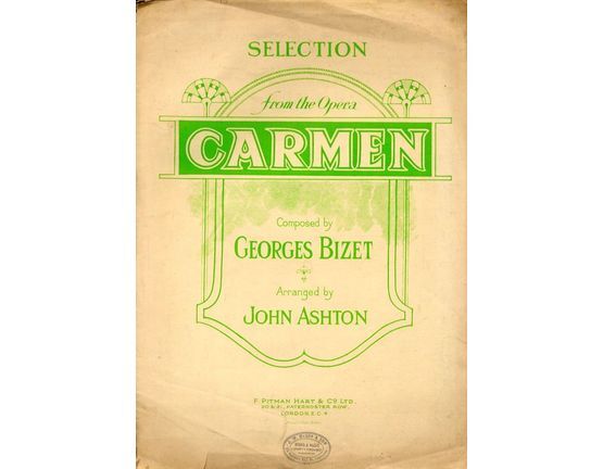 5297 | Selection from the Opera "Carmen" - arranged for Piano