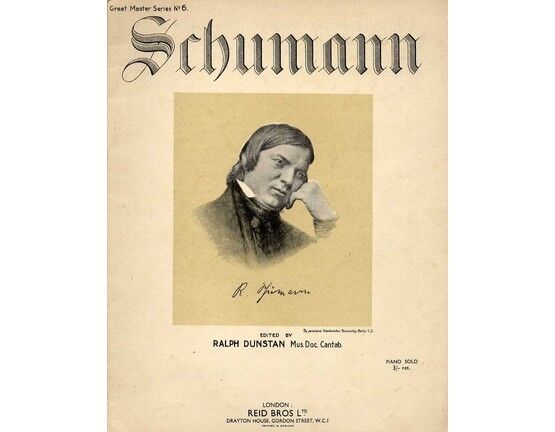 5344 | Schumann - Piano Solos - Great Master Series No. 6 - Featuring Schumann