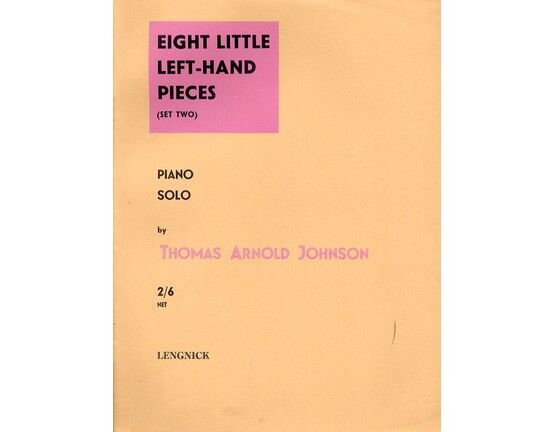 5377 | Eight Little Left Hand Pieces - Set Two - For Piano Solo
