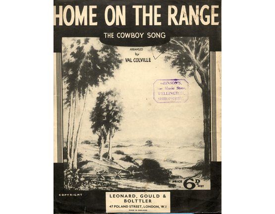 5424 | Home on the Range - The Cowboy Song