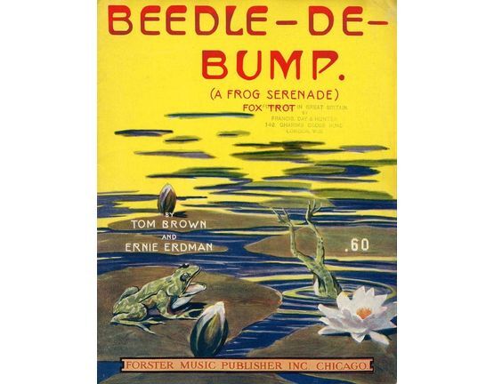 5470 | Beedle-De-Bump (A Frog Serenade) - Fox Trot for Piano Solo