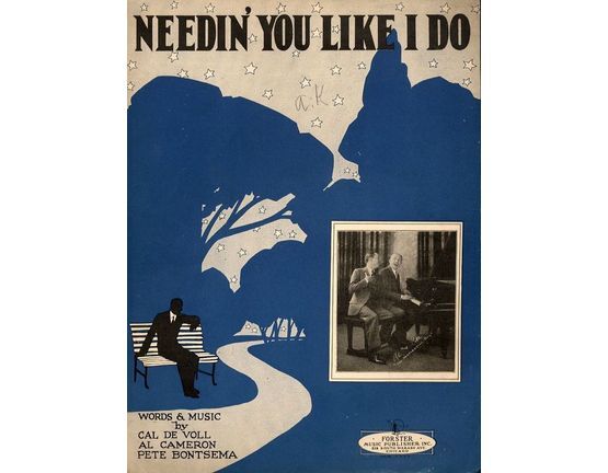 5470 | Needin' You Like I Do - For Piano and Voice with Ukulele chord symbols - Featuring Al and Pete The Inspiration Boys