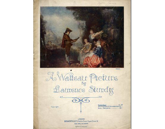 5481 | A Watteau Picture - Piano Solo