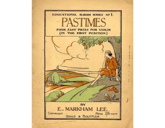 5491 | Educational Album Series No. 1 - Pastimes -  Four easy pieces for Violin in the first position