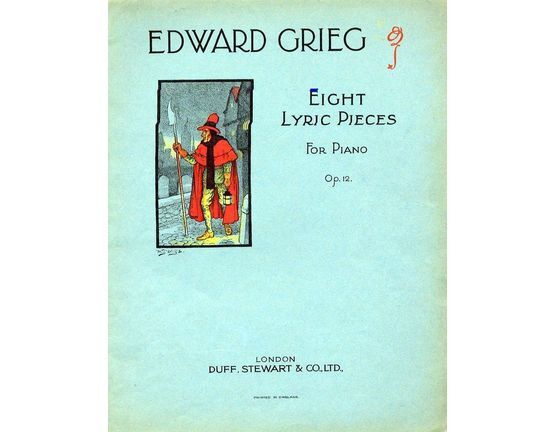 5521 | Eight Lyric Pieces - For Piano - Op. 12