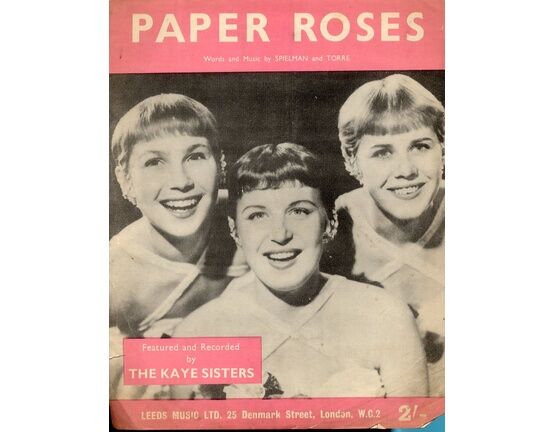 11158 | Paper Roses - Featuring The Kaye Sisters