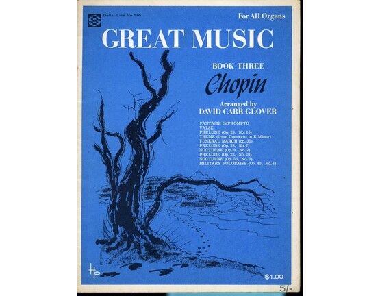5554 | Great Music for All Organs, Book 3. Contains: Fantasie Impromptu; Valse; Prelude and more