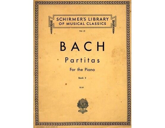 5555 | Partitas for the Piano, Book II