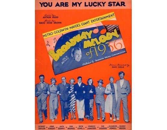 5576 | You Are My Lucky Star,  from "Broadway Melody of 1936" Featuring Jack Benny